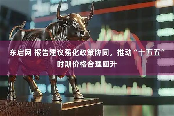 东启网 报告建议强化政策协同，推动“十五五”时期价格合理回升